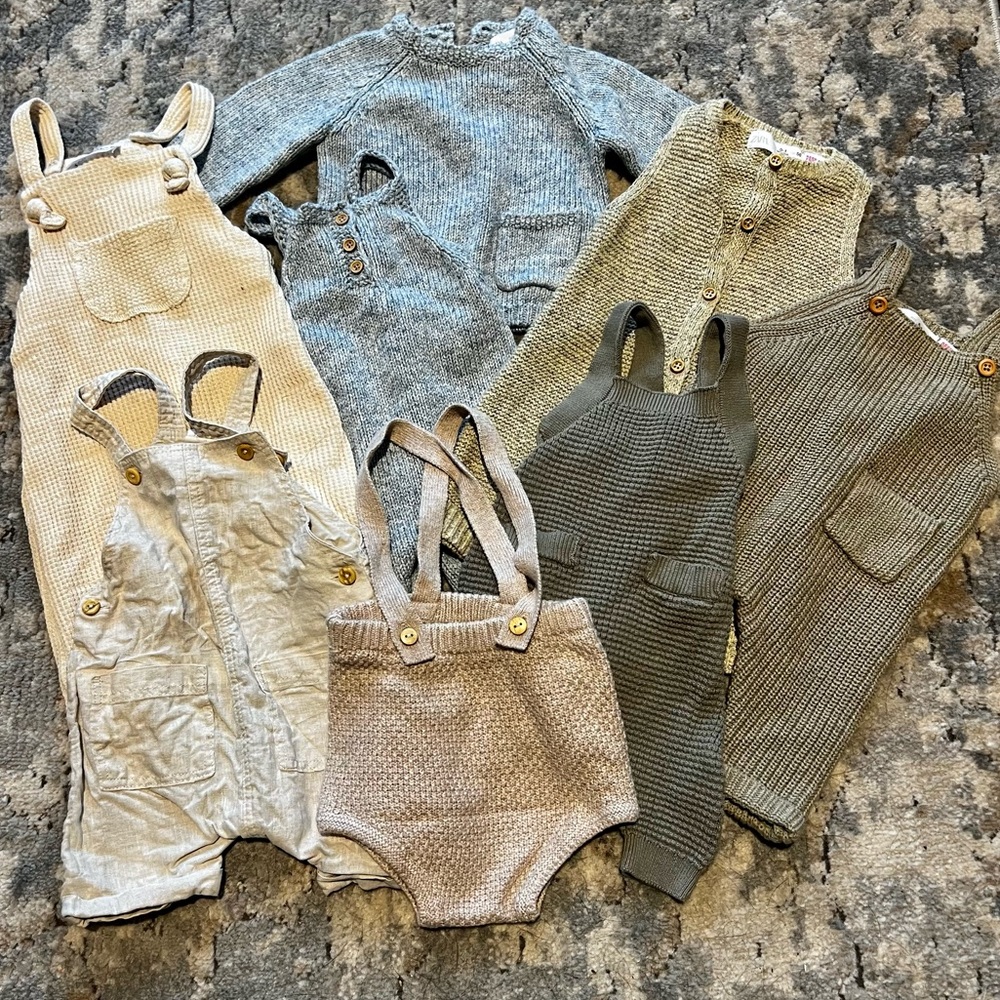 Baby Knit Romper Bundle